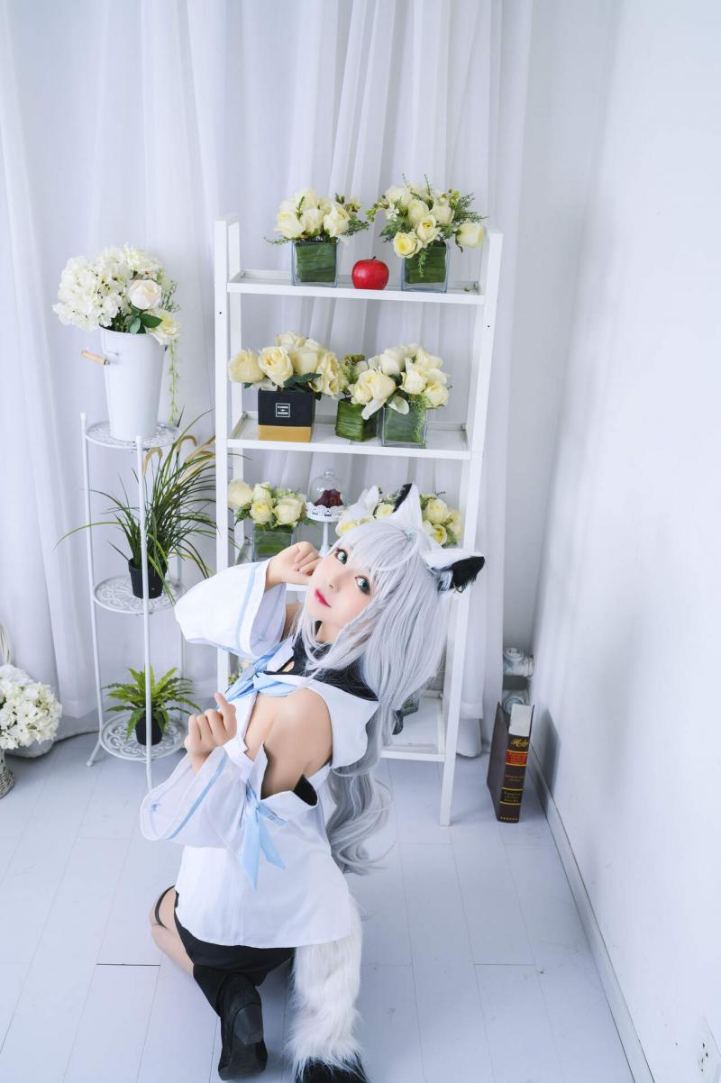 黑猫猫 - 哇，白发，暴风雪