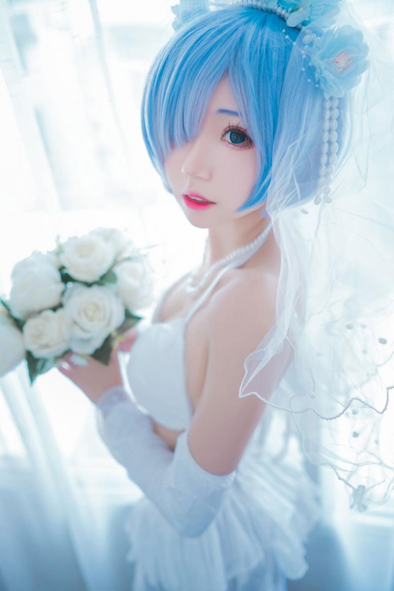 猫君君-蕾姆内衣花嫁