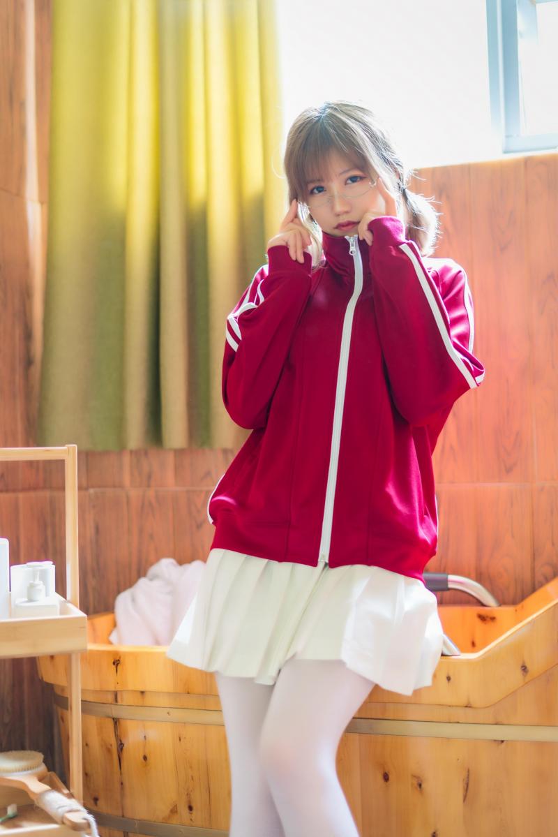 小仓千代w - NO.07 红色体操服 [48P]