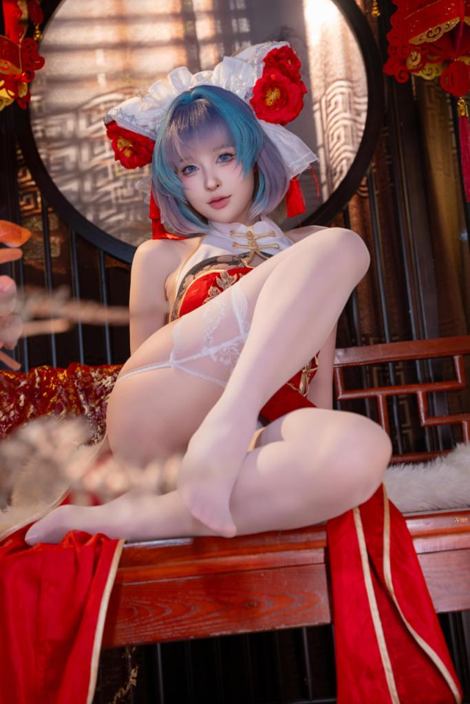 清水由乃 NO.065 柴郡新春旗袍