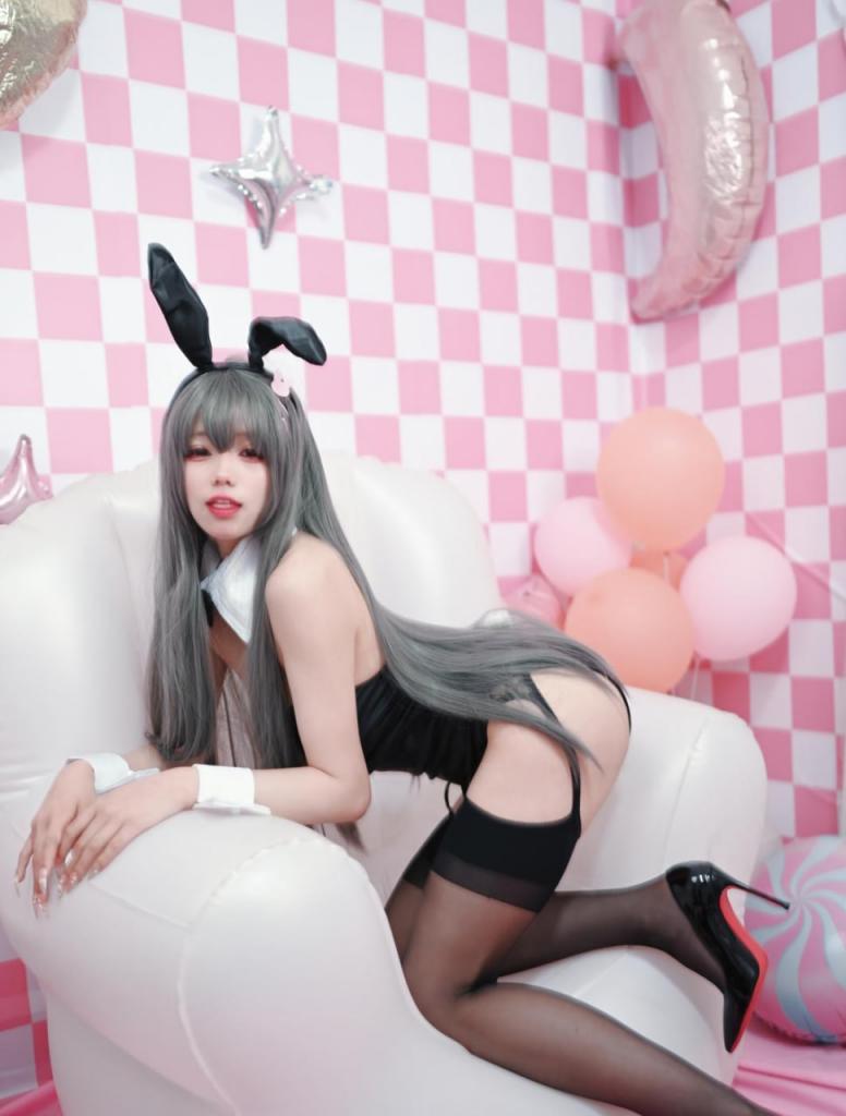 黏黏团子兔 NO.027 樱岛麻衣兔女郎