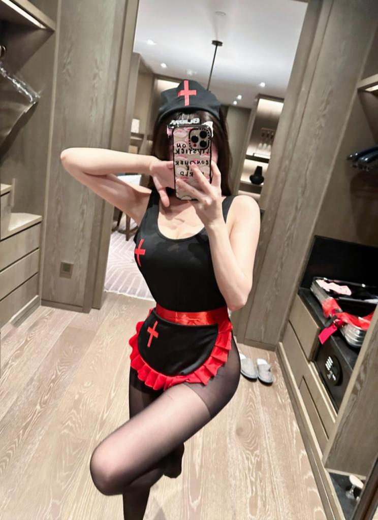 奔跑的晶骡儿 NO.030 黑红情趣