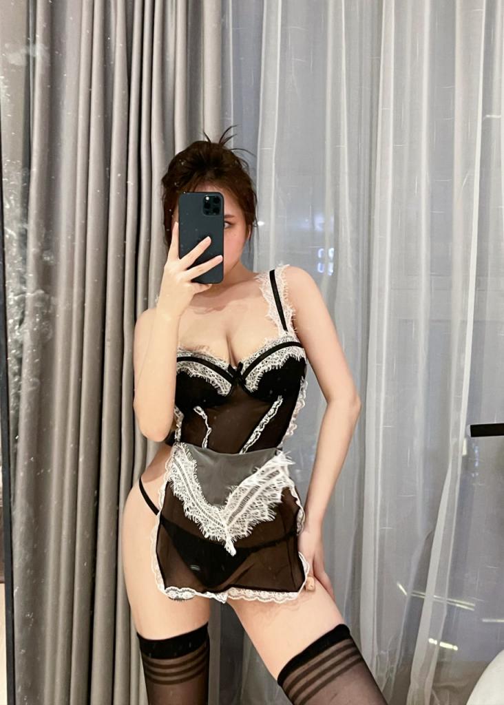 奔跑的晶骡儿 NO.029  性感女仆装